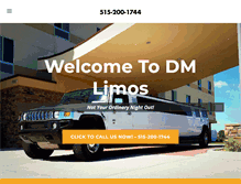 Tablet Screenshot of dmlimos.com